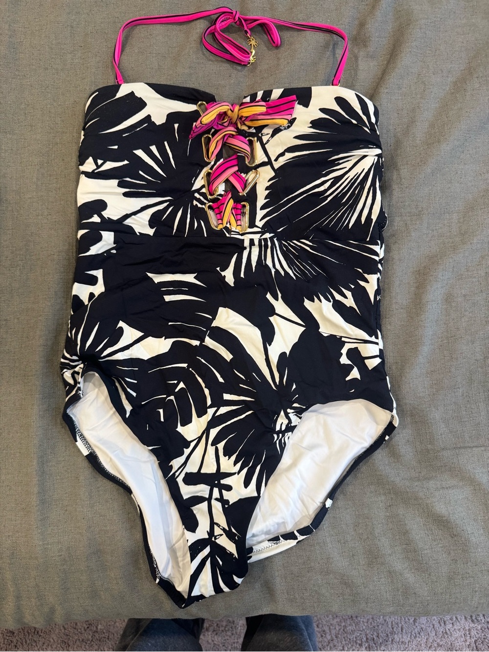 Trina Turk swimsuit.
